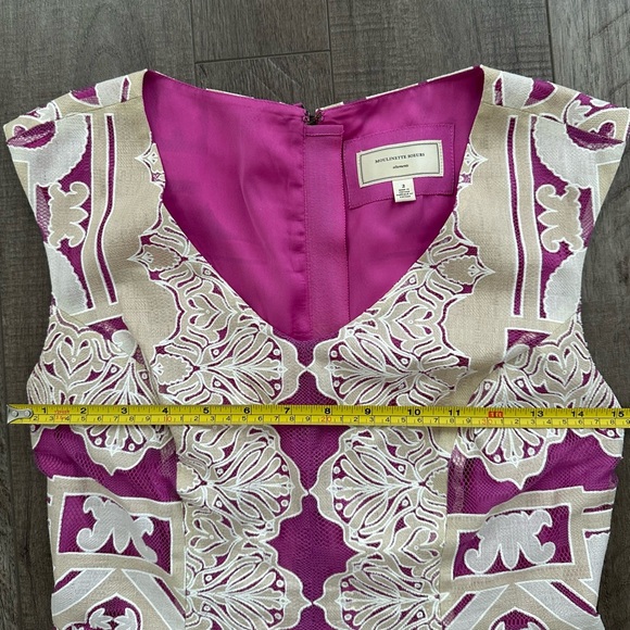 EUC Moulinette Soeurs x Anthropologie Lace Versailles Size 2 - Picture 5 of 12